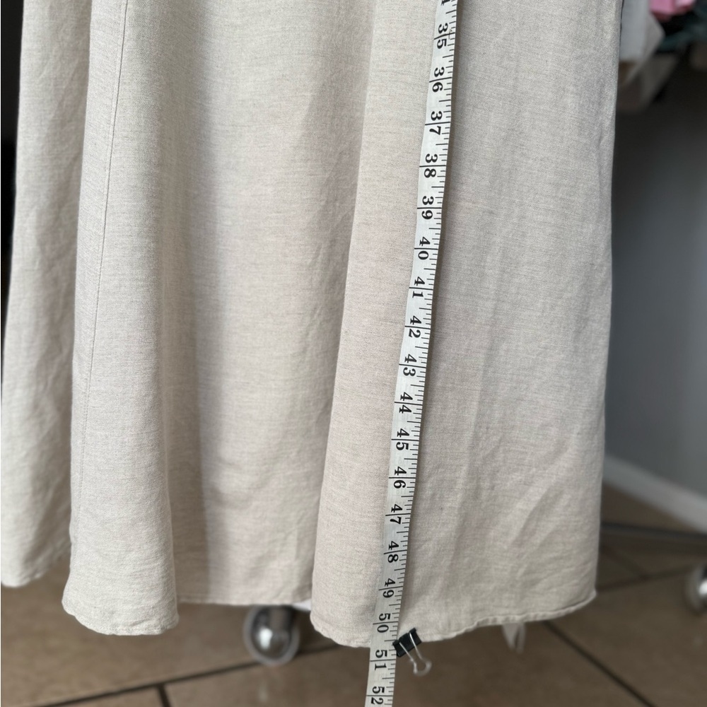 LOFT Cream Midi Dress - Picture 15 of 16